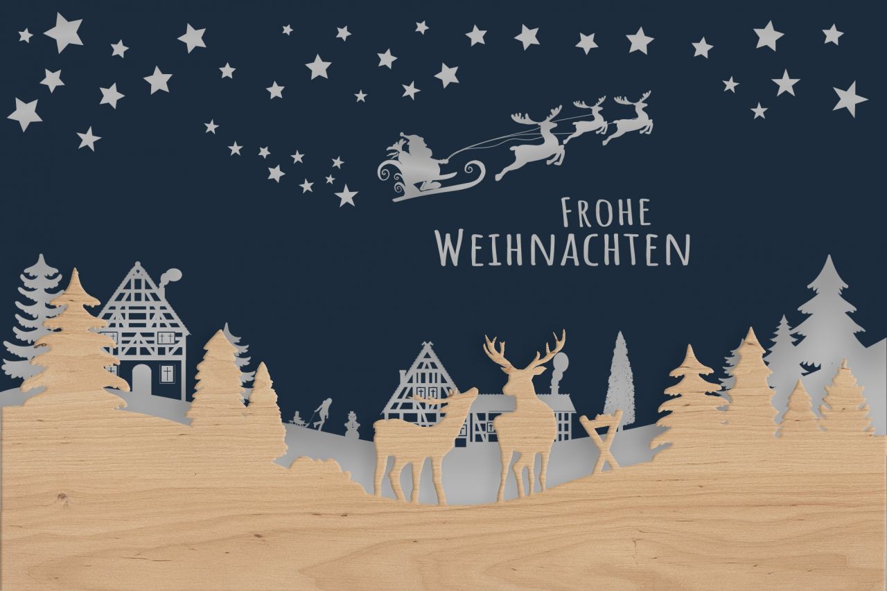 Weihnachtskarte - FW 18449