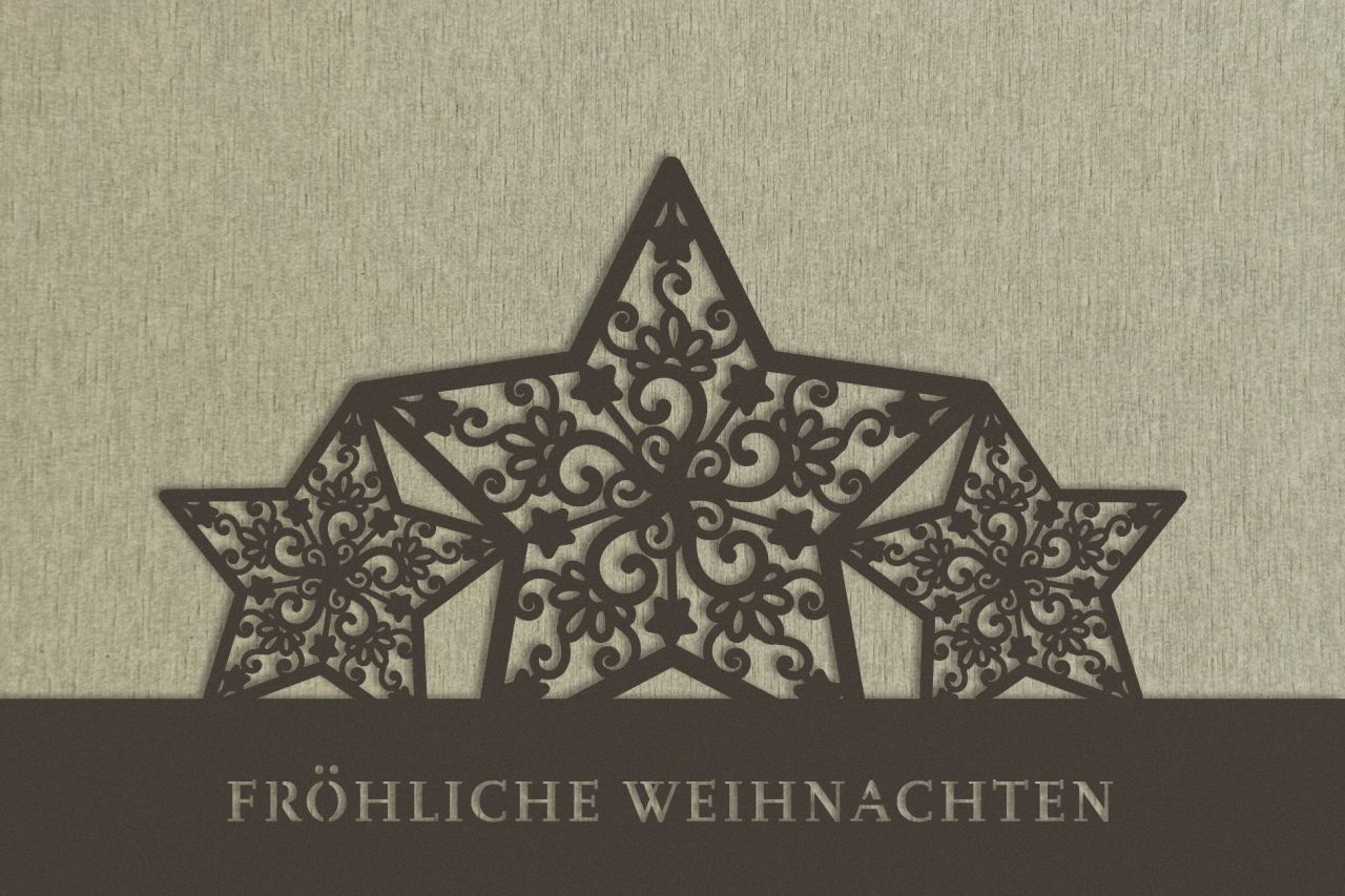 Weihnachtskarte - FW 18416